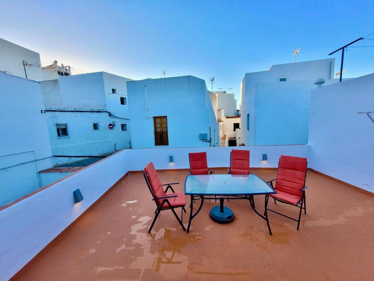 Apartamento Amplia casa con azotea privada en el casco antiguo Vejer de la Frontera Exterior foto
